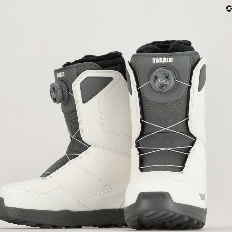 Women's snowboard boots ThirtyTwo Shifty Boa W'S '23 white/grey 7