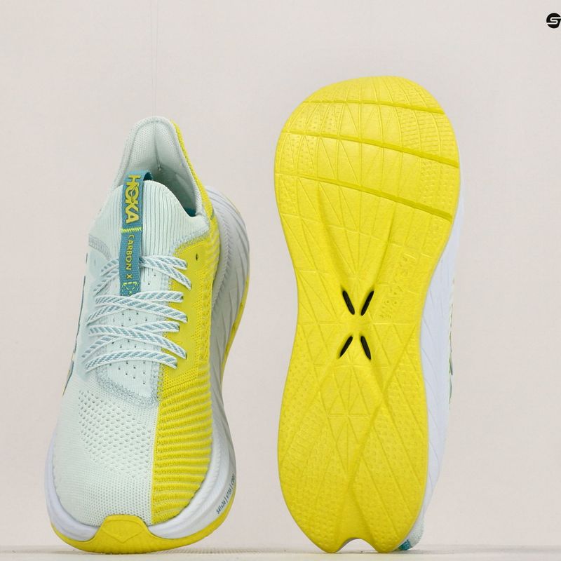 Men's running shoes HOKA Carbon X 3 billowing sail/evening primrose 17