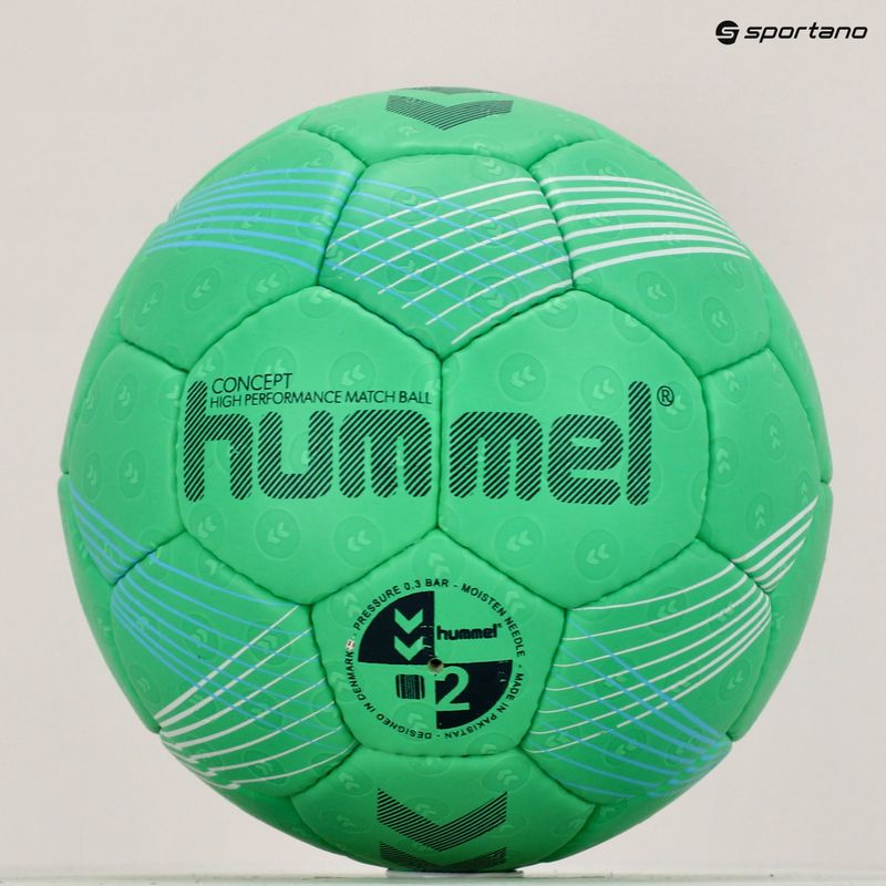 Hummel Concept HB handball green/blue/white size 2 5