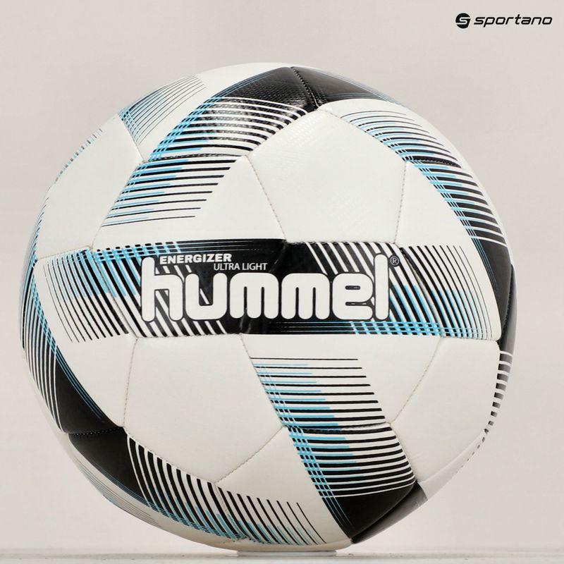 Hummel Energizer Ultra Light FB football white/black/blue size 4 10