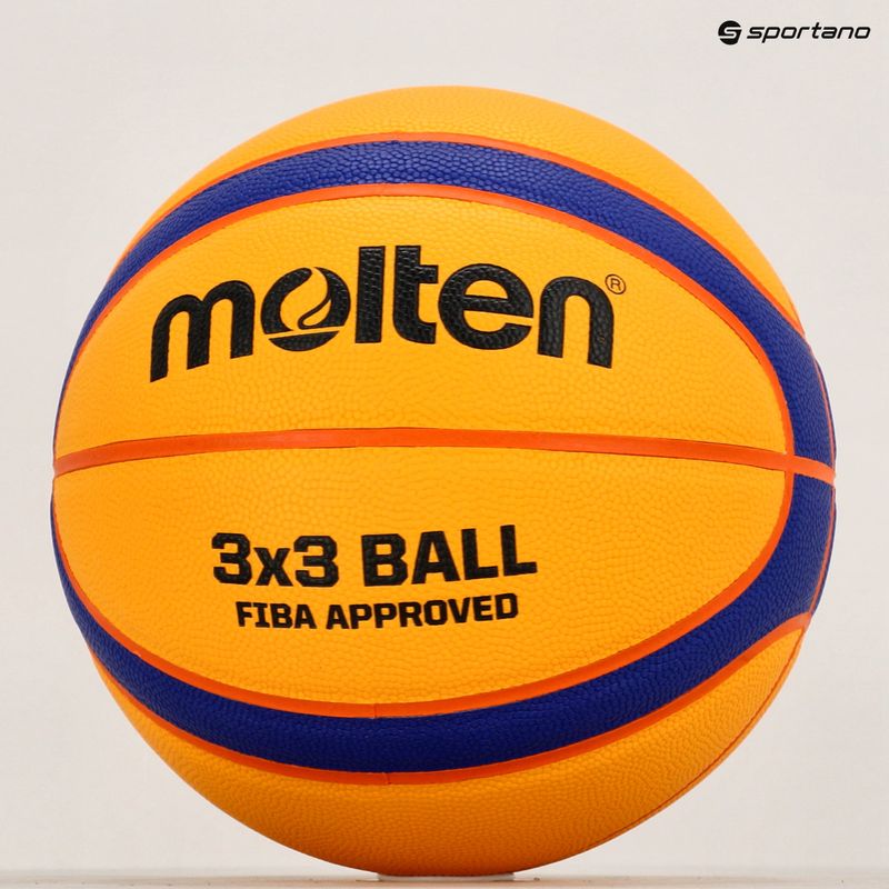 Molten basketball B33T5000 FIBA 3x3 yellow/blue size 3 5