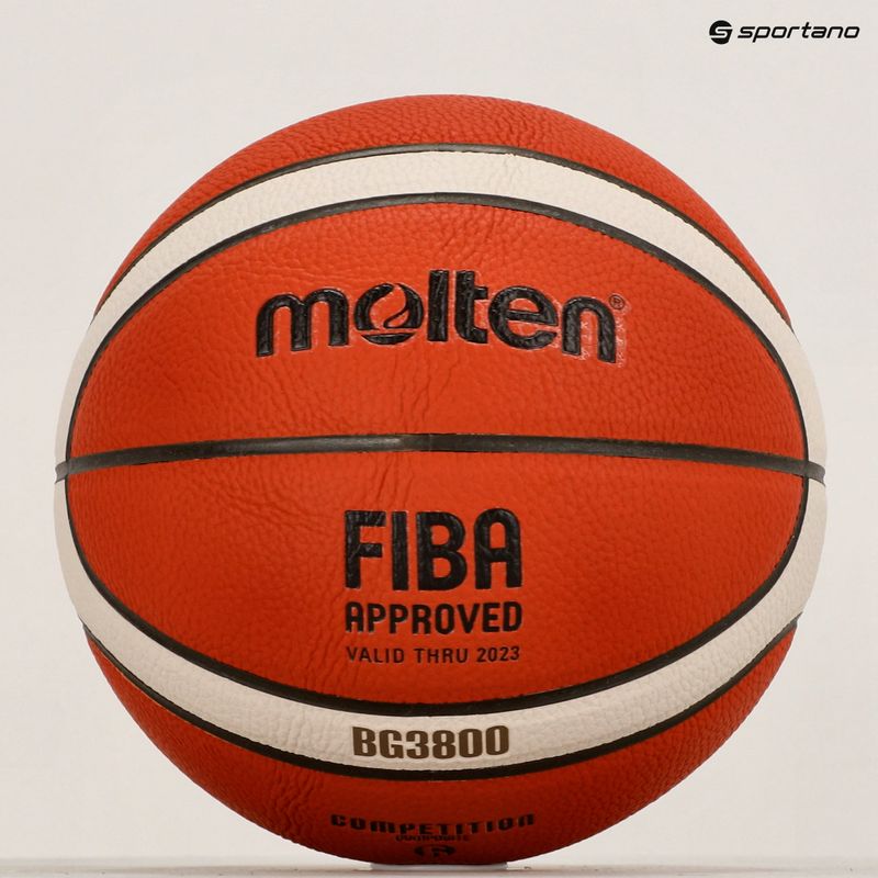 Molten basketball B6G3800 FIBA orange size 6 4