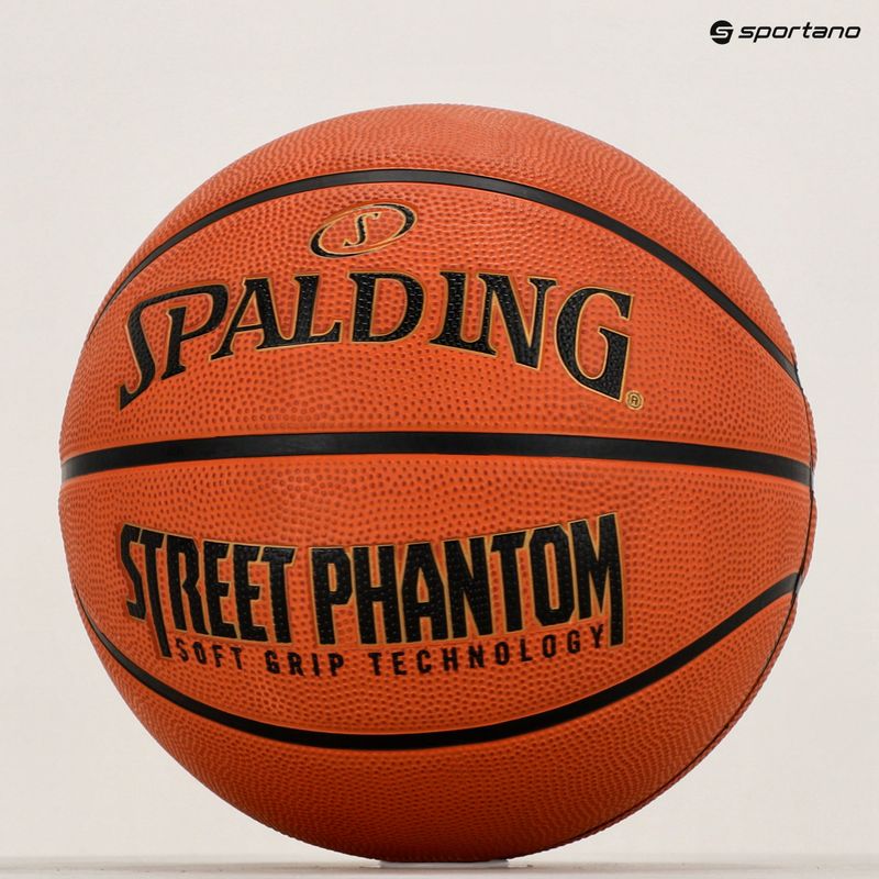 Spalding Phantom basketball orange size 7 6