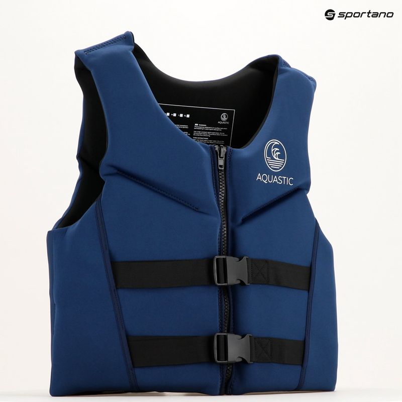 Men's belay vest AQUASTIC AQS-LVM navy blue 12