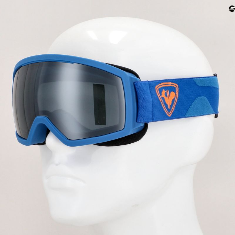 Rossignol Toric blue.smoke silver children's ski goggles 6