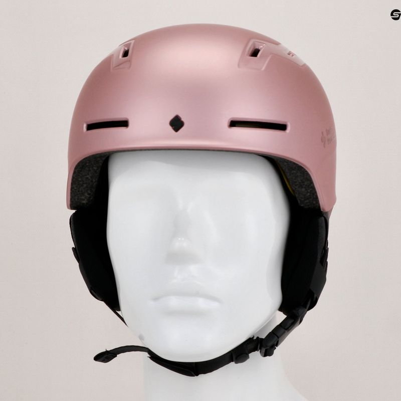 Sweet Protection Winder MIPS rose gold metallic ski helmet 13