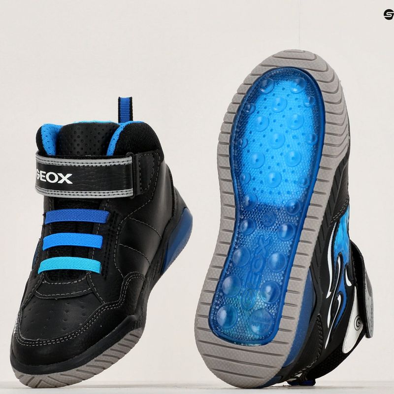 Geox Inek black/blue children's shoes 16