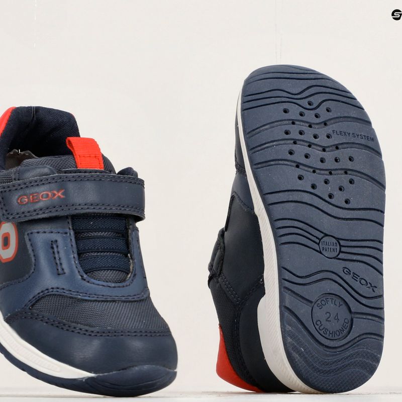 Geox Rishon navy/red children's shoes 15