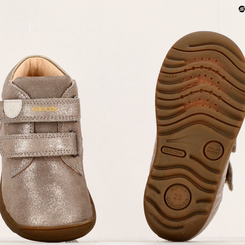 Geox Macchia smoke grey B164PC children's shoes 15