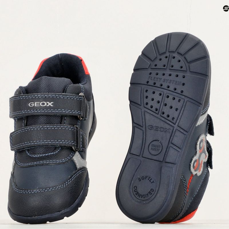 Geox Elthan navy/red children's shoes 15