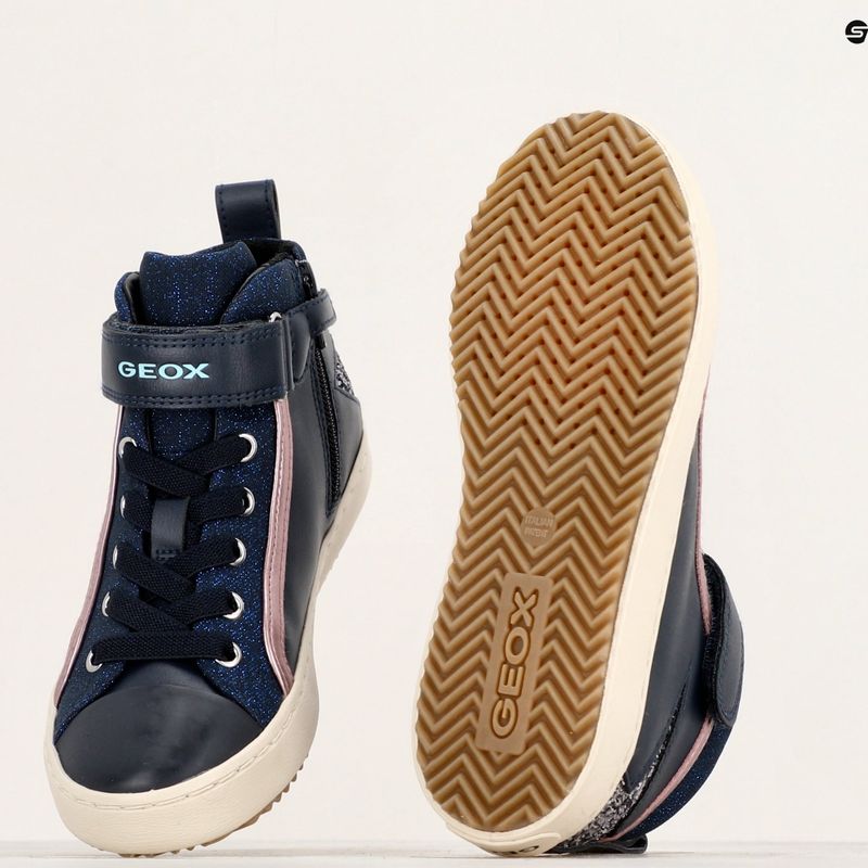 Geox Kalispera navy/dark silver children's shoes 15
