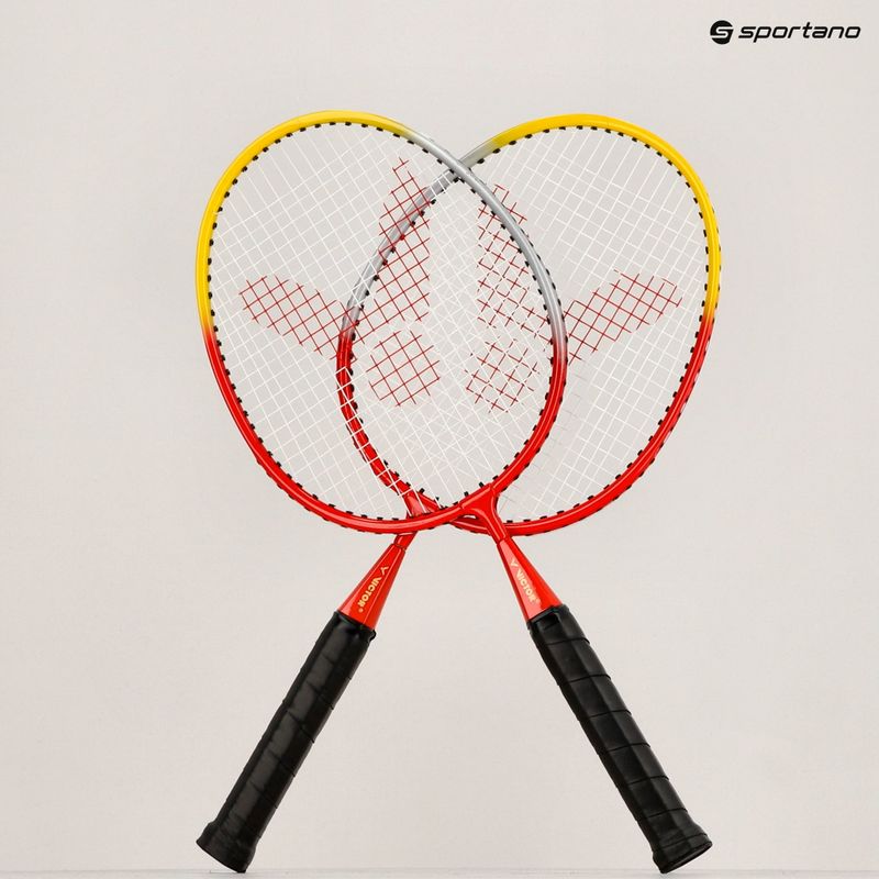 Children's badminton set VICFUN Mini Badminton red/yellow 11