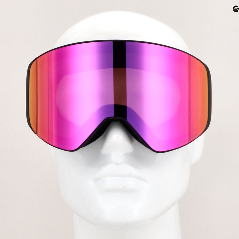 Red Bull SPECT Jam S2 ski goggles + Spare Lens S2 matt black/purple/burgundy mirr/cloudy snow 4