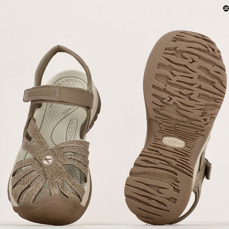 KEEN Rose brindle/shitake women's trekking sandals 14