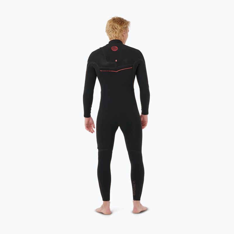 Men's wetsuit Rip Curl F-Bomb Fusion 4/3 mm Chest Zip black 2