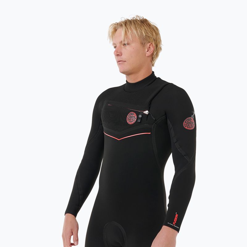 Men's wetsuit Rip Curl F-Bomb Fusion 4/3 mm Chest Zip black 4