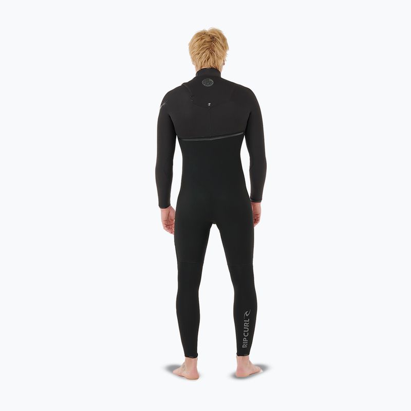 Men's wetsuit Rip Curl E-Bomb 4/3 mm Zip Free black 2