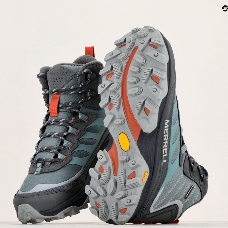 Women's hiking boots Merrell Moab Speed Thermo Mid WP monument 8