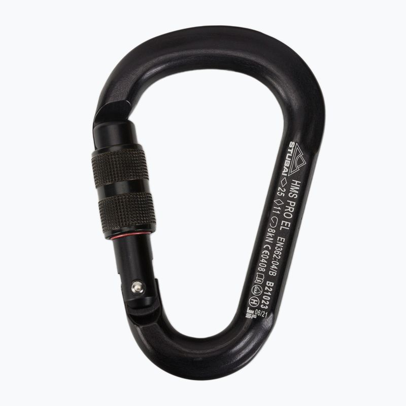 STUBAI Hms Pro Easylock carabiner black 977742 2