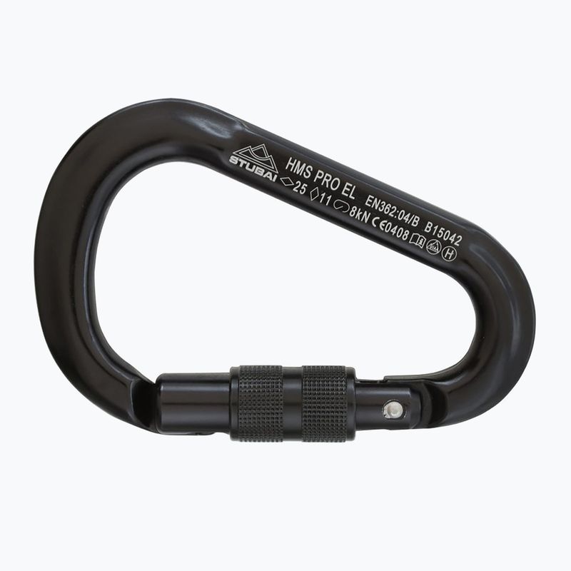 STUBAI Hms Pro Easylock carabiner black 977742 4