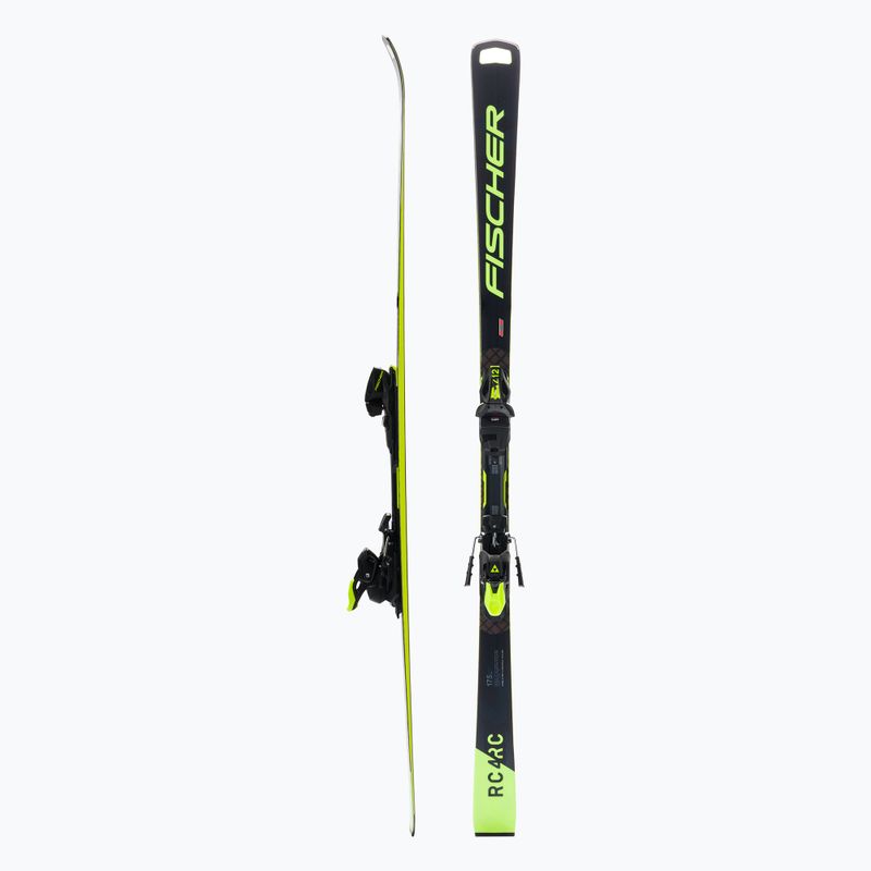 Men's downhill skis Fischer RC4 WC RC MT + RC4 Z12 PR black P06020 2