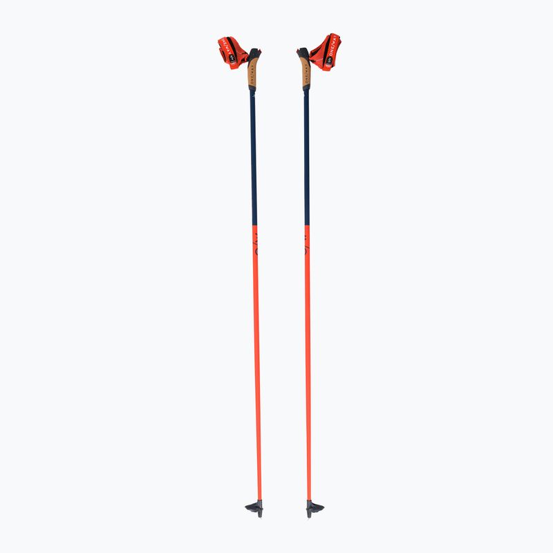 One Way Diamond 1 Mag orange and blue cross-country ski poles OZ43021