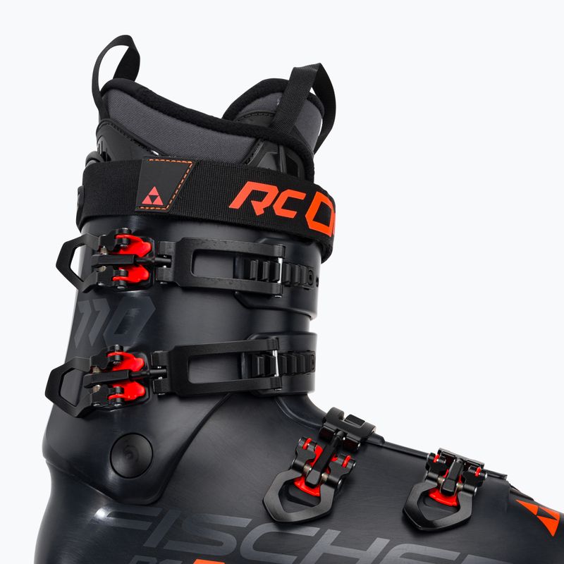 Men's ski boots Fischer RC ONE 110 navy blue and orange U30021 6