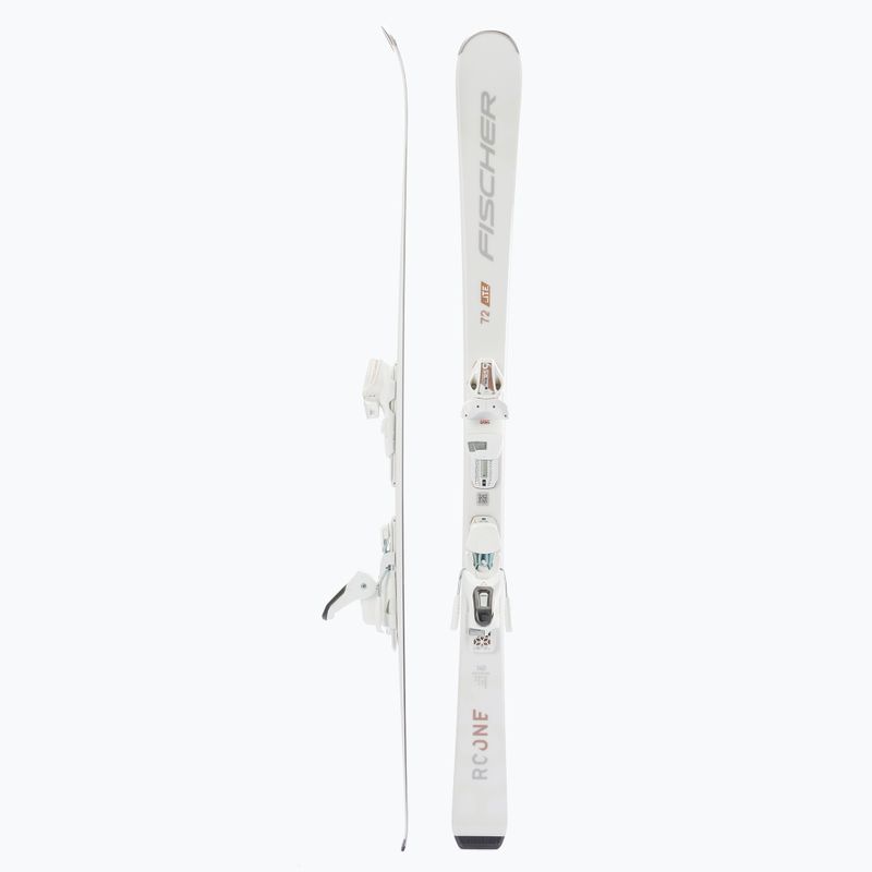 Women's downhill skis Fisher RC ONE LITE 72 SLR + RS9 SLR white P15221 2