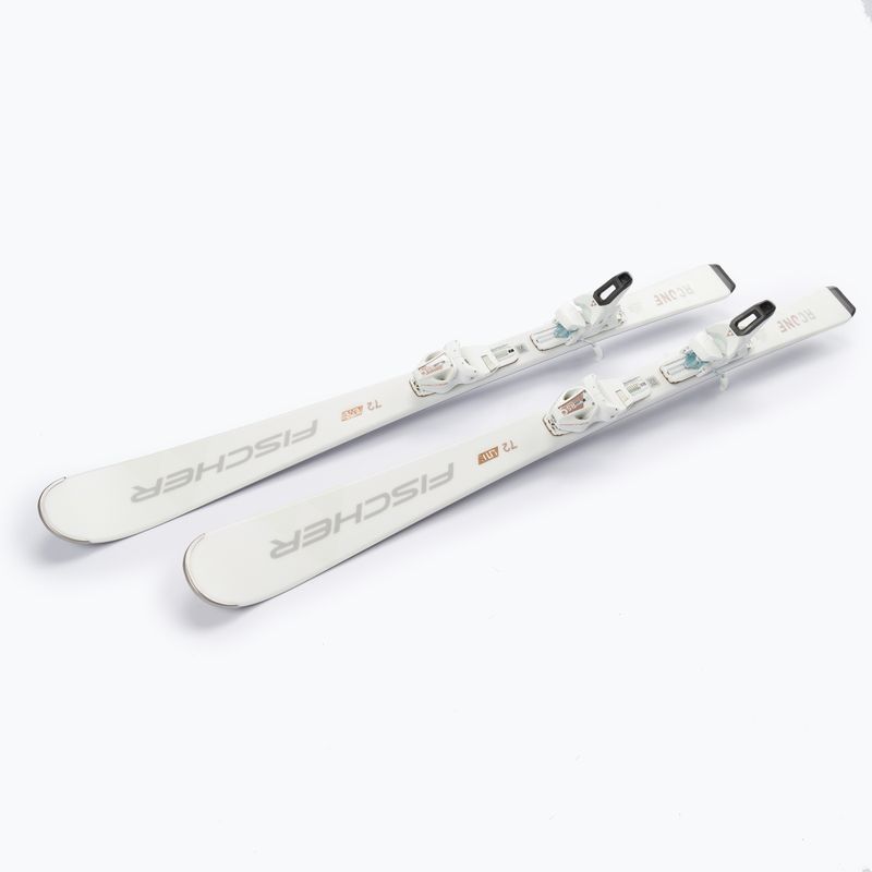 Women's downhill skis Fisher RC ONE LITE 72 SLR + RS9 SLR white P15221 4