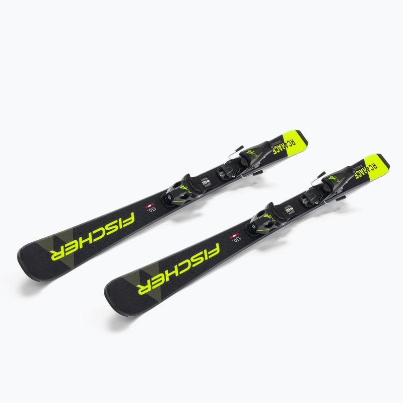 Children's downhill skis Fischer RC4 RACE JR SLR + FJ4 AC SLR black P19720 4