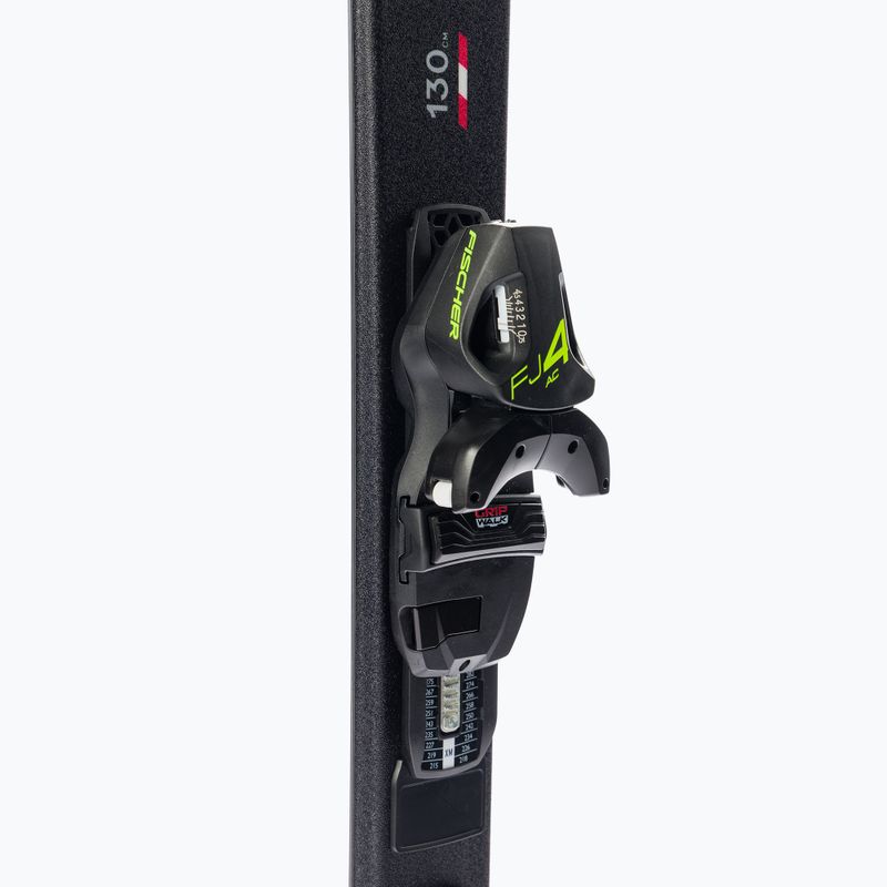 Children's downhill skis Fischer RC4 RACE JR SLR + FJ4 AC SLR black P19720 6