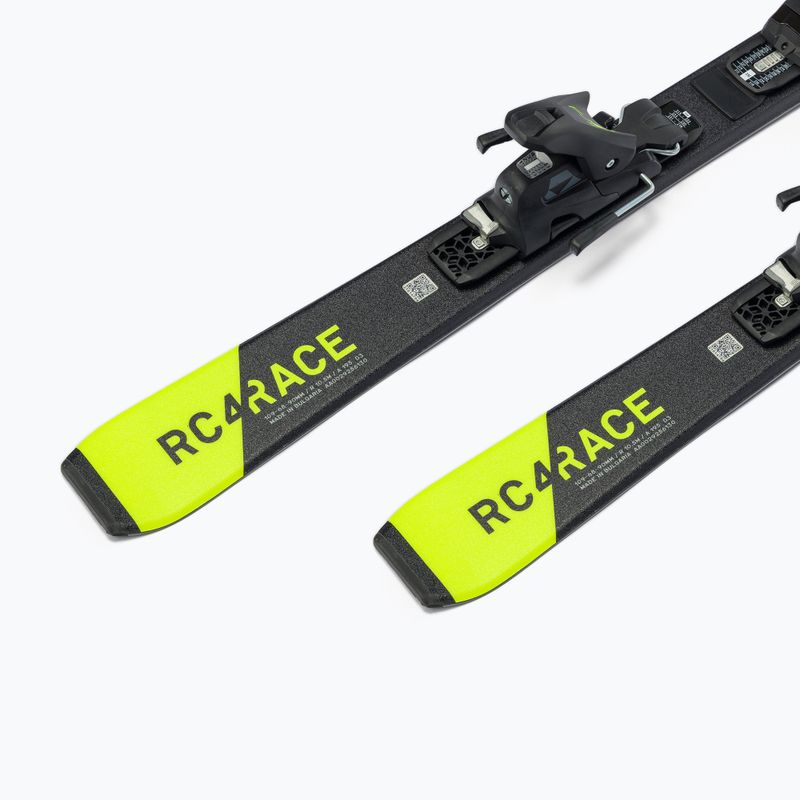 Children's downhill skis Fischer RC4 RACE JR SLR + FJ4 AC SLR black P19720 9