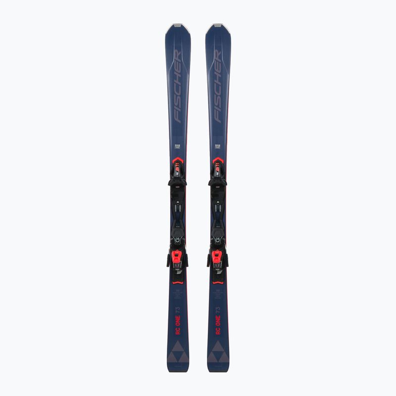 Downhill skis Fischer RC ONE 73 AR + RS 11 PR navy blue A09422 T40221