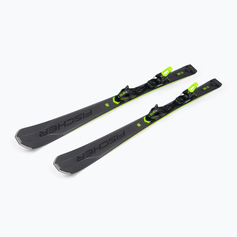 Downhill skis Fischer RC ONE 74 AR + RS 10 PR grey A09622 T40821 4