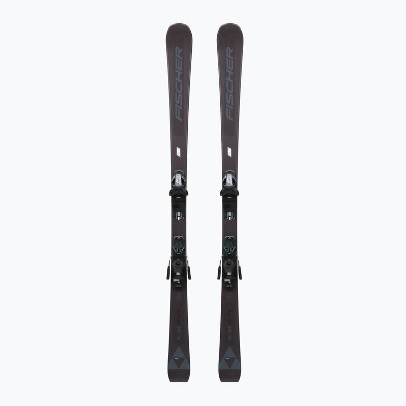 Women's downhill ski Fischer RC ONE Lite 68 SLR + RS9 SLR black A15022 T51121