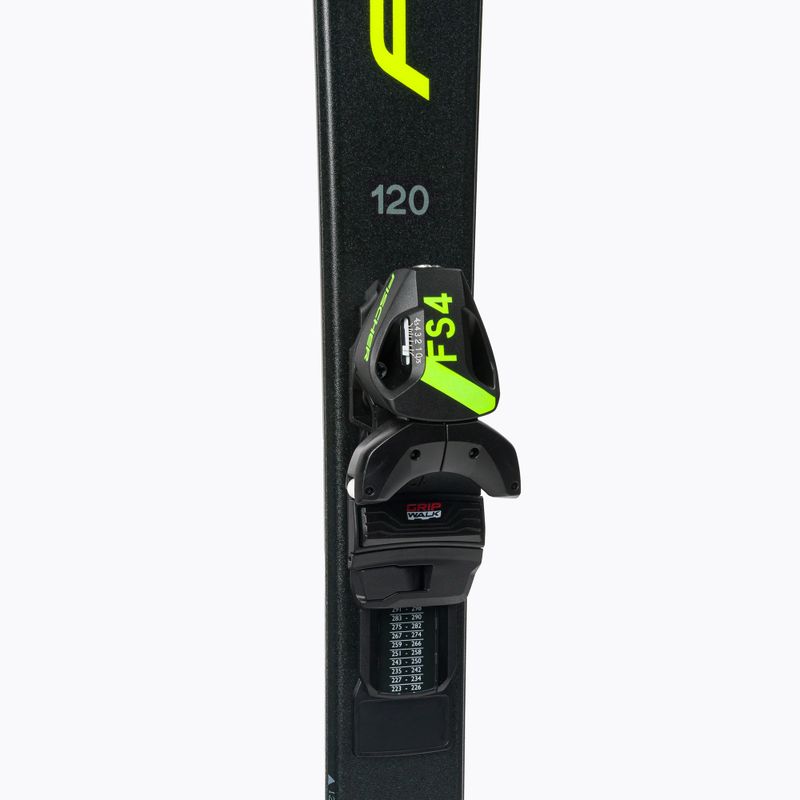 Children's downhill skis Fischer RC4 Race Jr + FS4 CA Jrs black A19422 T80622 6