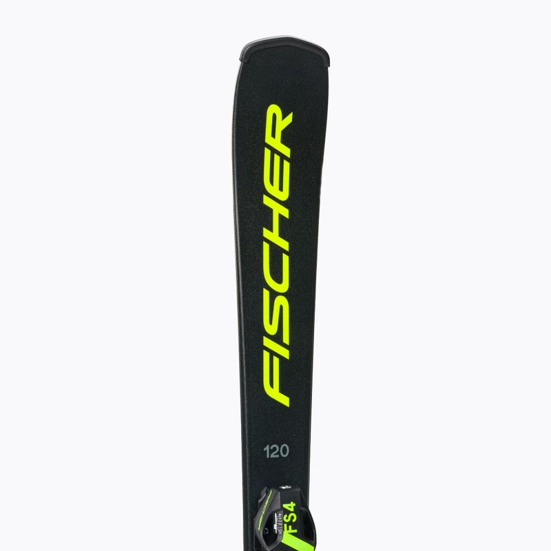 Children's downhill skis Fischer RC4 Race Jr + FS4 CA Jrs black A19422 T80622 8