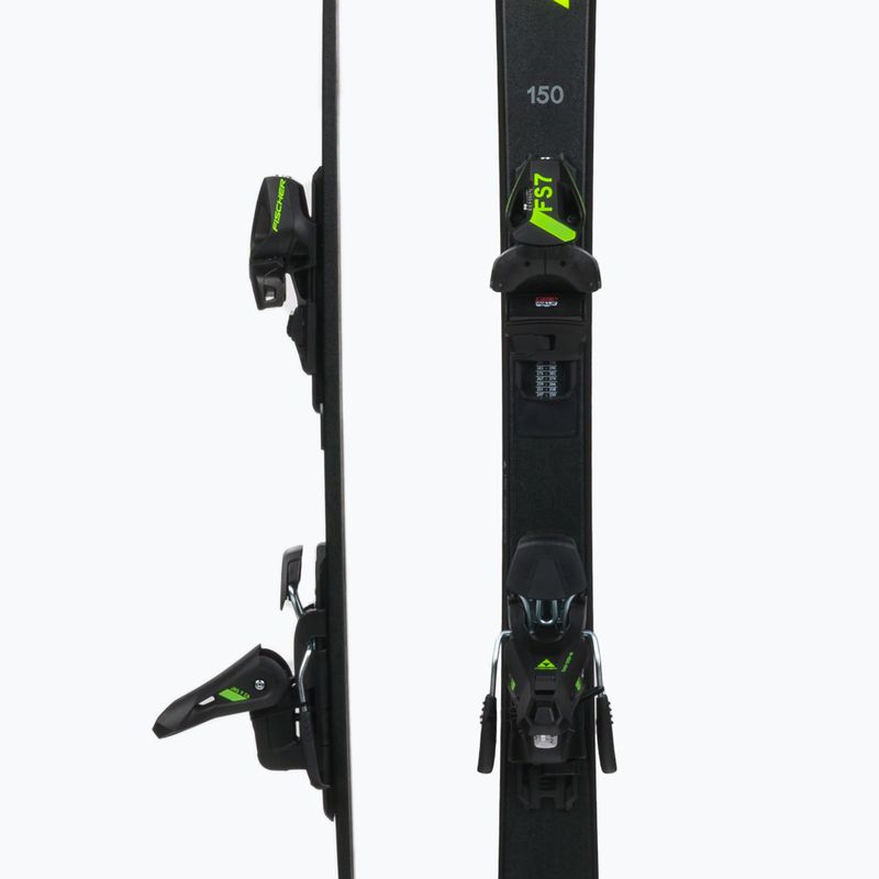 Children's downhill skis Fischer RC4 Race Jr Jrs + FS7 CA Jrs black A19522 T80222 5