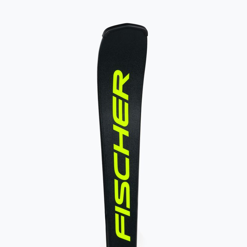 Children's downhill skis Fischer RC4 Race Jr Jrs + FS7 CA Jrs black A19522 T80222 8