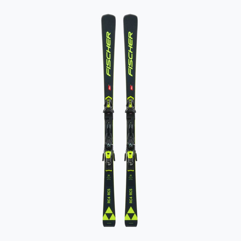 Fischer RC4 RCS Black Allride ski + bindings RC4 Z11 PR black/yellow