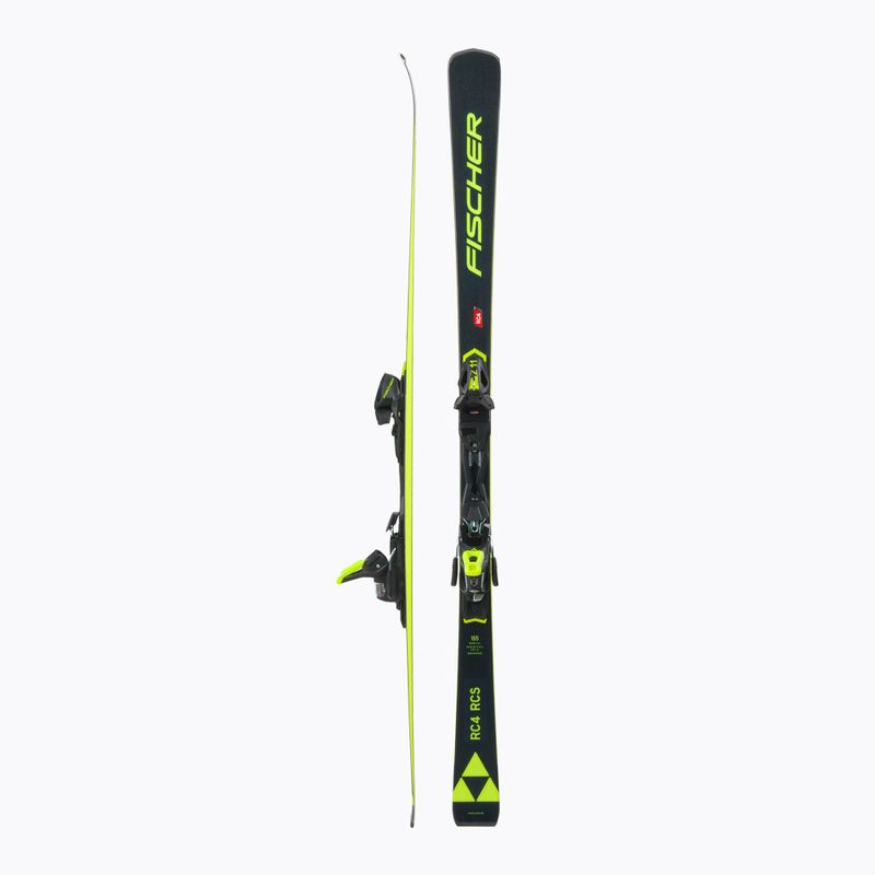 Fischer RC4 RCS Black Allride ski + bindings RC4 Z11 PR black/yellow 2