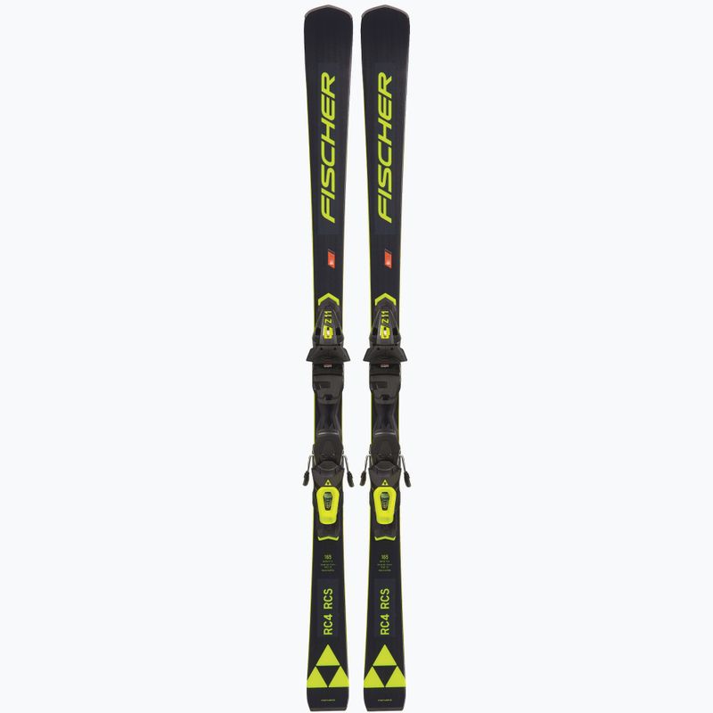 Fischer RC4 RCS Black Allride ski + bindings RC4 Z11 PR black/yellow 9