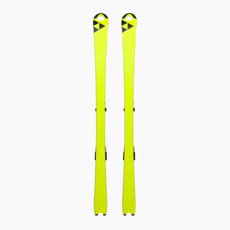 Children's Downhill Ski Fischer RC4 Worldcup Sl Jr. M/O-Plate + RC4 Z9 GW AC black A11022 T80020 3