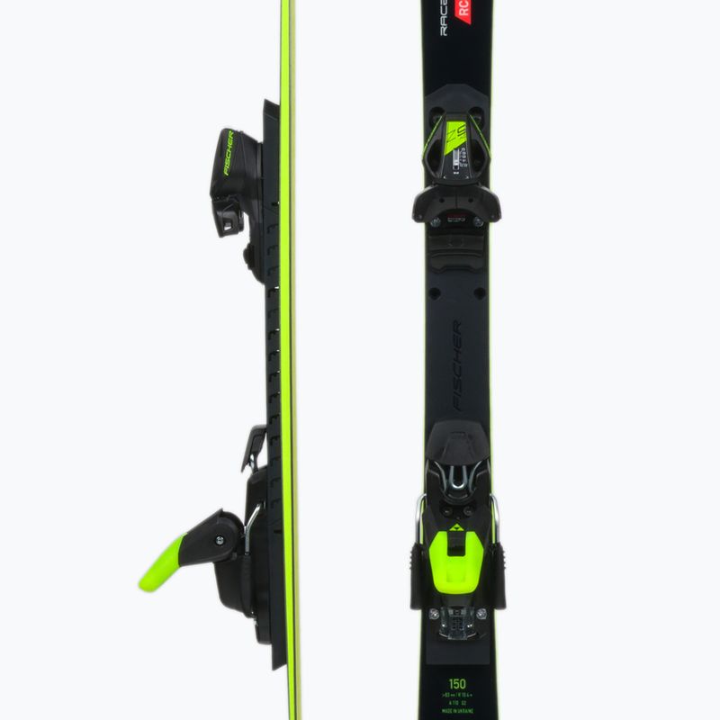 Children's Downhill Ski Fischer RC4 Worldcup Sl Jr. M/O-Plate + RC4 Z9 GW AC black A11022 T80020 5