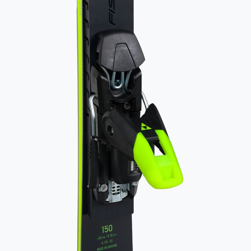 Children's Downhill Ski Fischer RC4 Worldcup Sl Jr. M/O-Plate + RC4 Z9 GW AC black A11022 T80020 6