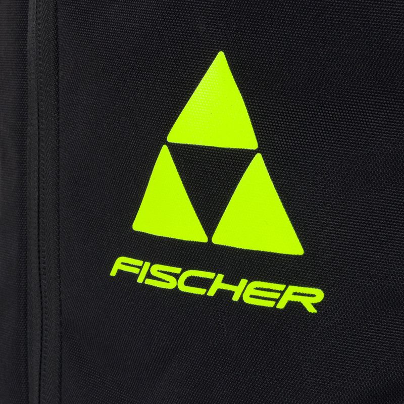 Fischer Backpack Race ski backpack black and yellow 11