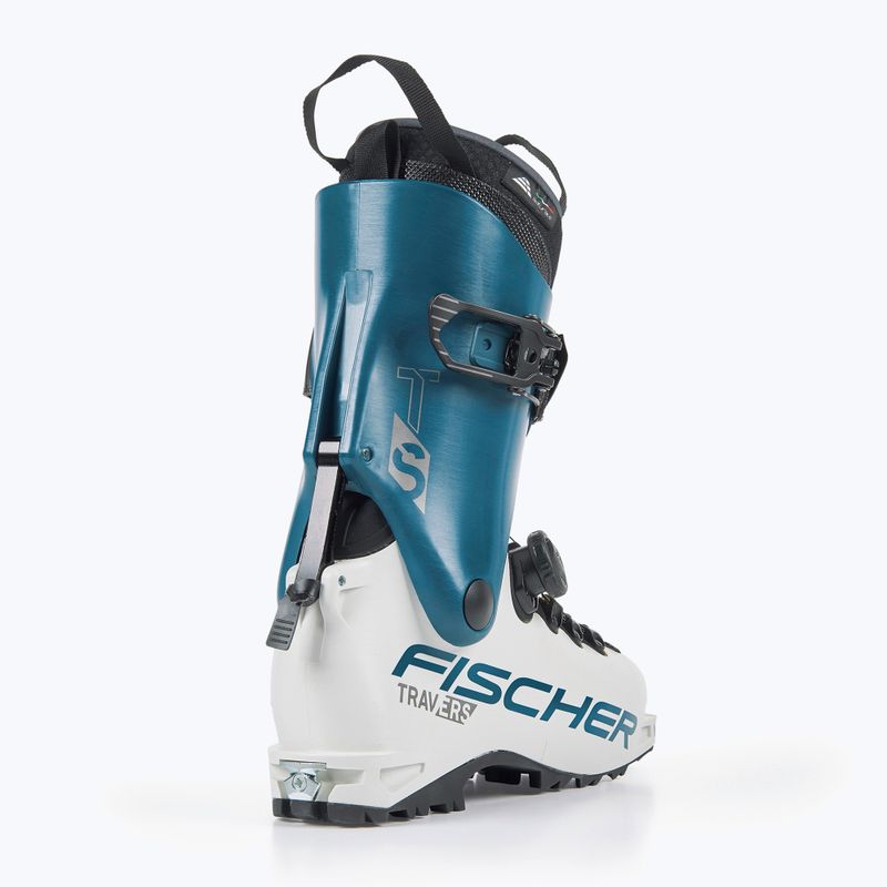 Women's ski boot Fischer Travers TS white-blue U18222 10