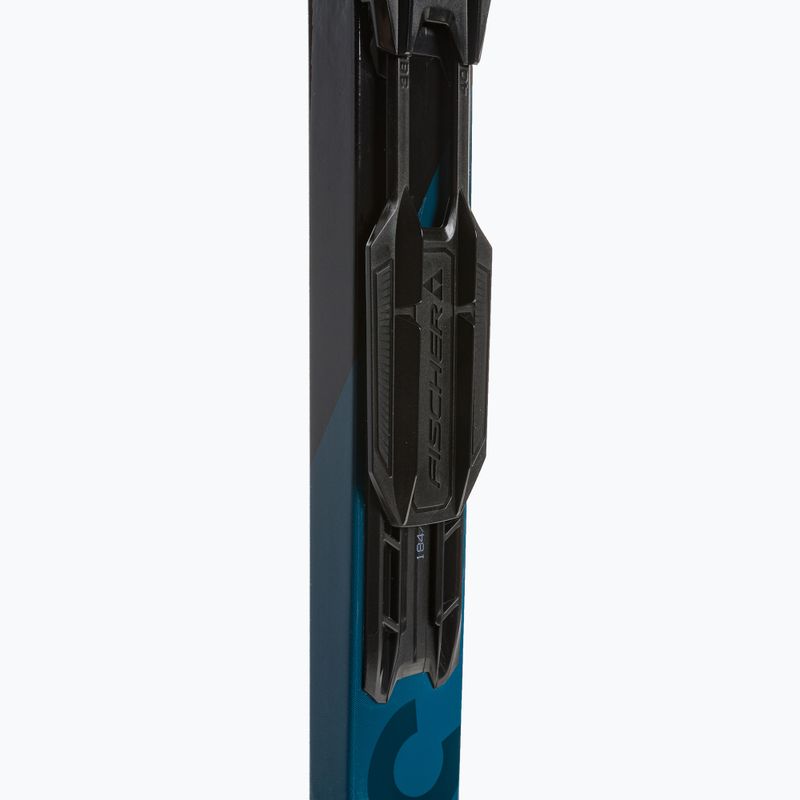 Cross-country skis Fischer Fibre Crown EF Mounted black/blue 5