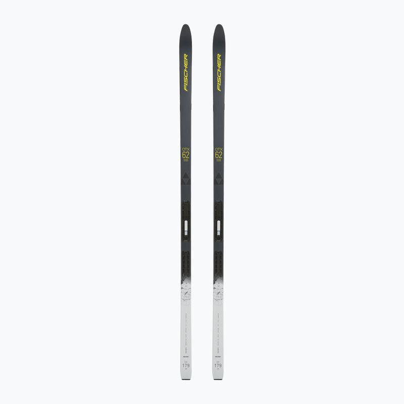 Fischer Spider 62 Crown Xtralite + Control Step-In silver and white NP50622V cross-country ski