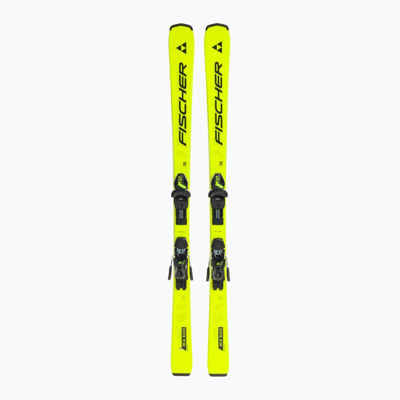 Children's downhill skis Fischer RC4 Race Jr Jrs + FS 7 CA Jrs